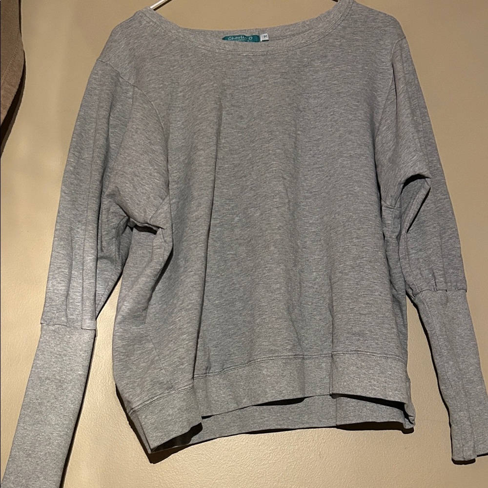 Gray Women's Charlie O chic sweater
